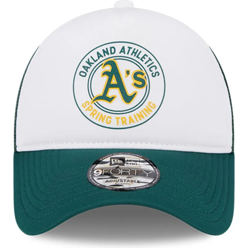 mutzen-gebogen-grun-snapback-9forty-a-frame-circle-der-oakland-athletics-mlb-von-new-era
