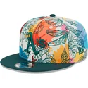 mutzen-flach-multicolor-snapback-9fifty-spring-der-oakland-athletics-mlb-von-new-era