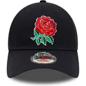 mutzen-gebogen-marineblau-verstellbares-band-9forty-core-der-england-rugby-rfu-von-new-era
