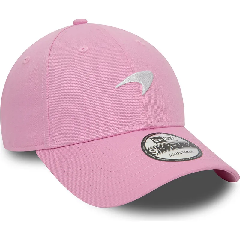 mutzen-gebogen-rosa-verstellbares-band-9forty-seasonal-der-mclaren-racing-formula-1-von-new-era
