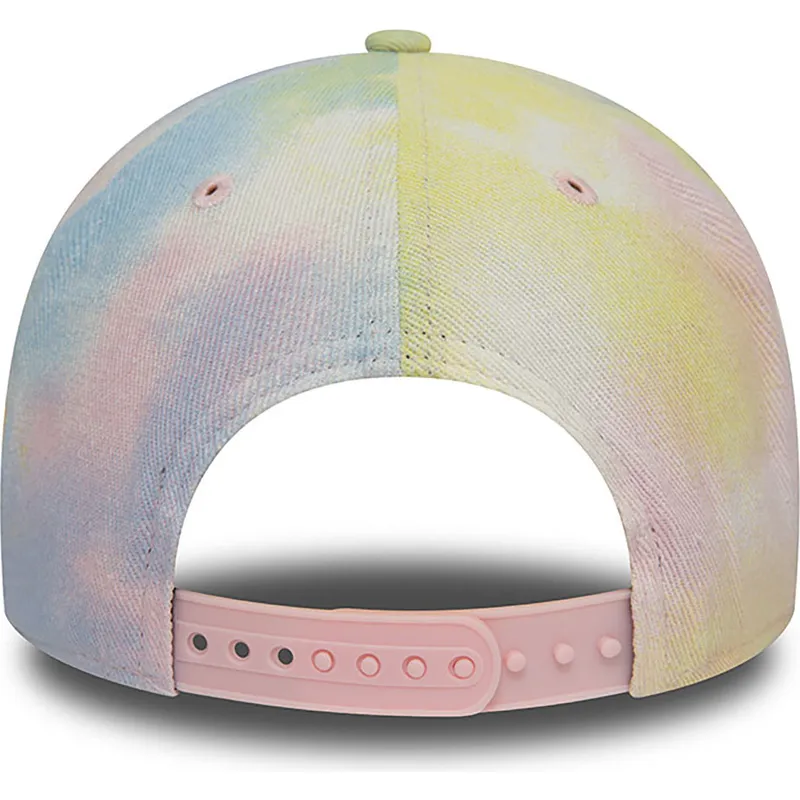 mehrfarbige-gebogene-snapback-kappe-9forty-tie-dye-denim-von-red-bull-racing-formula-1-von-new-era