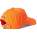 orangefarbene-gebogene-verstellbare-kappe-mit-blauem-logo-cotton-chino-classic-sport-von-polo-ralph-lauren
