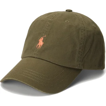 Mützen gebogen grün verstellbares band Cotton Chino Classic Sport von Polo Ralph Lauren