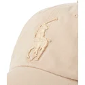 casquette-courbee-beige-ajustable-avec-logo-beige-big-pony-chino-classic-sport-polo-ralph-lauren