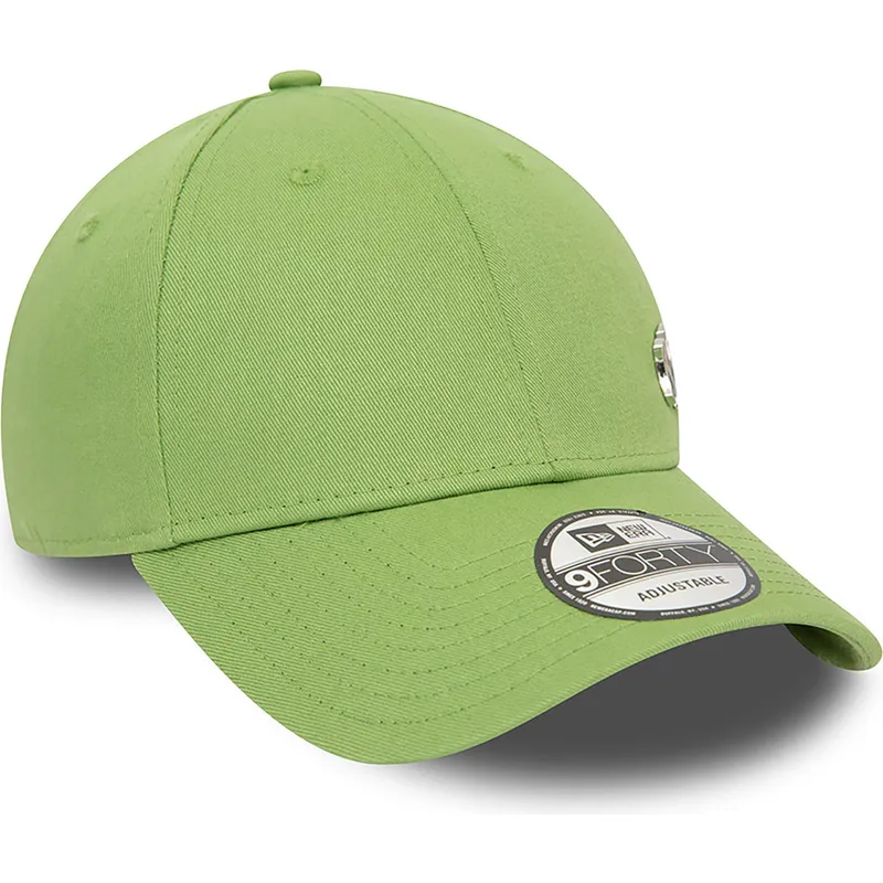 grune-gebogene-snapback-kappe-9forty-flawless-der-new-york-yankees-mlb-von-new-era