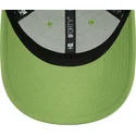 grune-gebogene-snapback-kappe-9forty-flawless-der-new-york-yankees-mlb-von-new-era