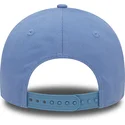 blaue-gebogene-snapback-kappe-9forty-flawless-der-new-york-yankees-mlb-von-new-era