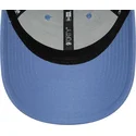 blaue-gebogene-snapback-kappe-9forty-flawless-der-new-york-yankees-mlb-von-new-era