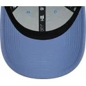 casquette-courbee-bleue-ajustable-avec-logo-bleu-9forty-league-essential-new-york-yankees-mlb-new-era