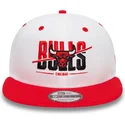 casquette-plate-blanche-et-rouge-snapback-9fifty-white-crown-chicago-bulls-nba-new-era