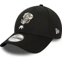 schwarze-verstellbare-gebogene-kappe-9forty-minor-league-der-lansing-lugnuts-milb-von-new-era