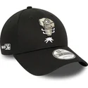schwarze-verstellbare-gebogene-kappe-9forty-minor-league-der-lansing-lugnuts-milb-von-new-era