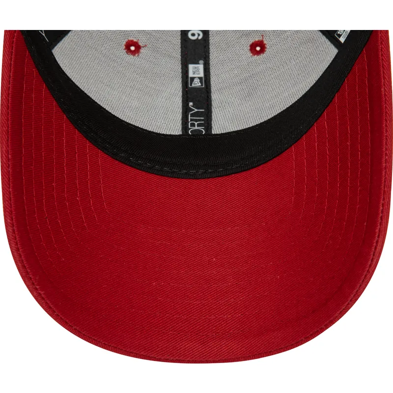 mutzen-gebogen-rot-verstellbares-band-9forty-minor-league-der-modesto-nuts-milb-von-new-era