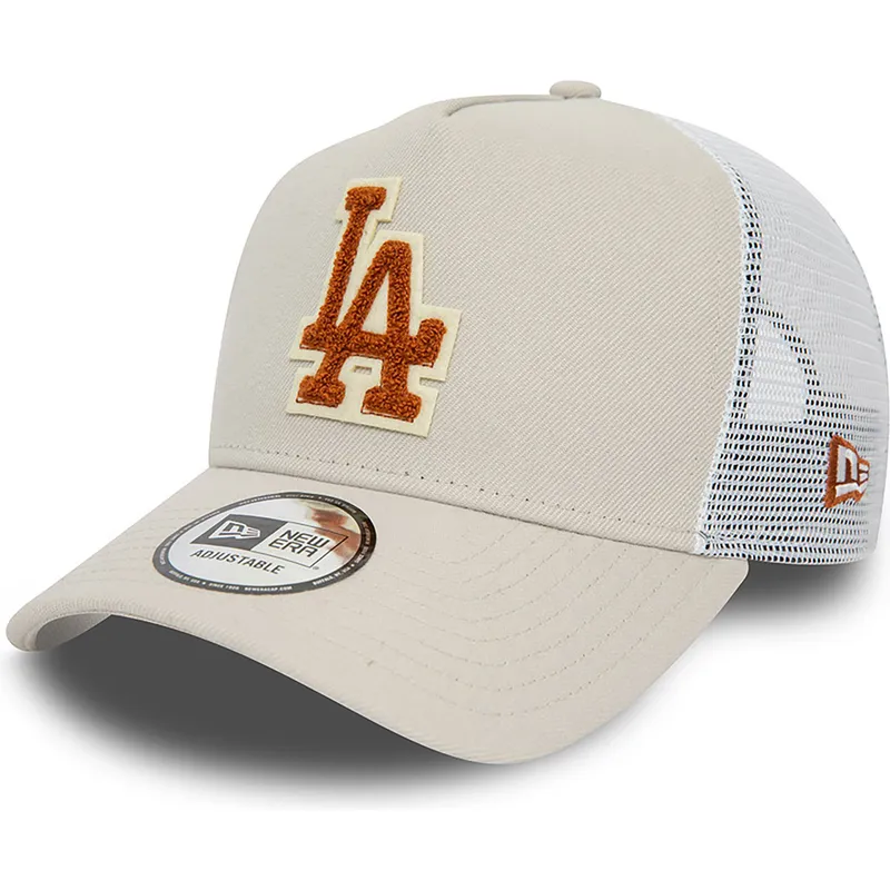 mutzen-gebogen-beige-snapback-marron-a-frame-boucle-der-los-angeles-dodgers-mlb-von-new-era mutzen-gebogen-beige-snapback-marron-a-frame-boucle-der-los-angeles-dodgers-mlb-von-new-era