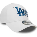 casquette-courbee-blanche-ajustable-9forty-food-character-los-angeles-dodgers-mlb-new-era