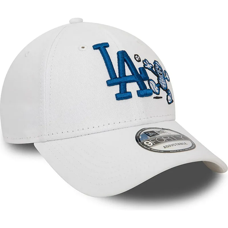 mutzen-gebogen-weiss-verstellbares-band-9forty-food-character-der-los-angeles-dodgers-mlb-von-new-era mutzen-gebogen-weiss-verstellbares-band-9forty-food-character-der-los-angeles-dodgers-mlb-von-new-era
