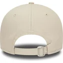 beige-verstellbare-curved-cap-9forty-team-outline-der-new-york-yankees-mlb-von-new-era