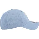 blaue-gebogene-verstellbare-kappe-9twenty-washed-denim-der-chicago-white-sox-mlb-von-new-era