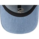 blaue-gebogene-verstellbare-kappe-9twenty-washed-denim-der-chicago-white-sox-mlb-von-new-era