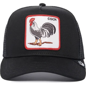 schwarze-trucker-kappe-hahn-the-cock-the-farm-von-goorin-bros