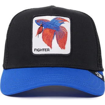 Mützen gebogen schwarz snapback der Siam Fighter The Farm Premium The Farm Goorin Bros.