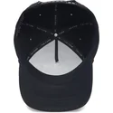 schwarze-gebogene-snapback-kappe-rottweiler-alpha-dog-100-the-farm-all-over-canvas-von-goorin-bros