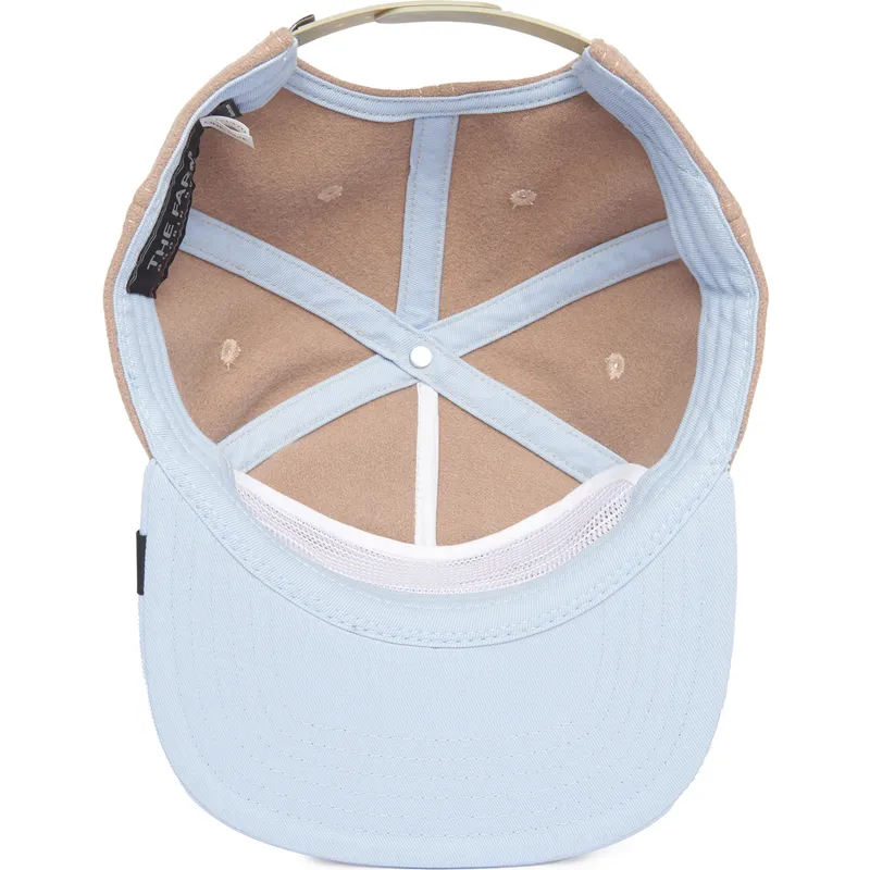 braune-und-blaue-flatcap-snapback-hahn-cock-free-range-the-farm-flats-von-goorin-bros braune-und-blaue-flatcap-snapback-hahn-cock-free-range-the-farm-flats-von-goorin-bros