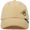 gelbe-verstellbare-curved-cap-biene-boss-honey-love-the-farm-lady-balls-von-goorin-bros