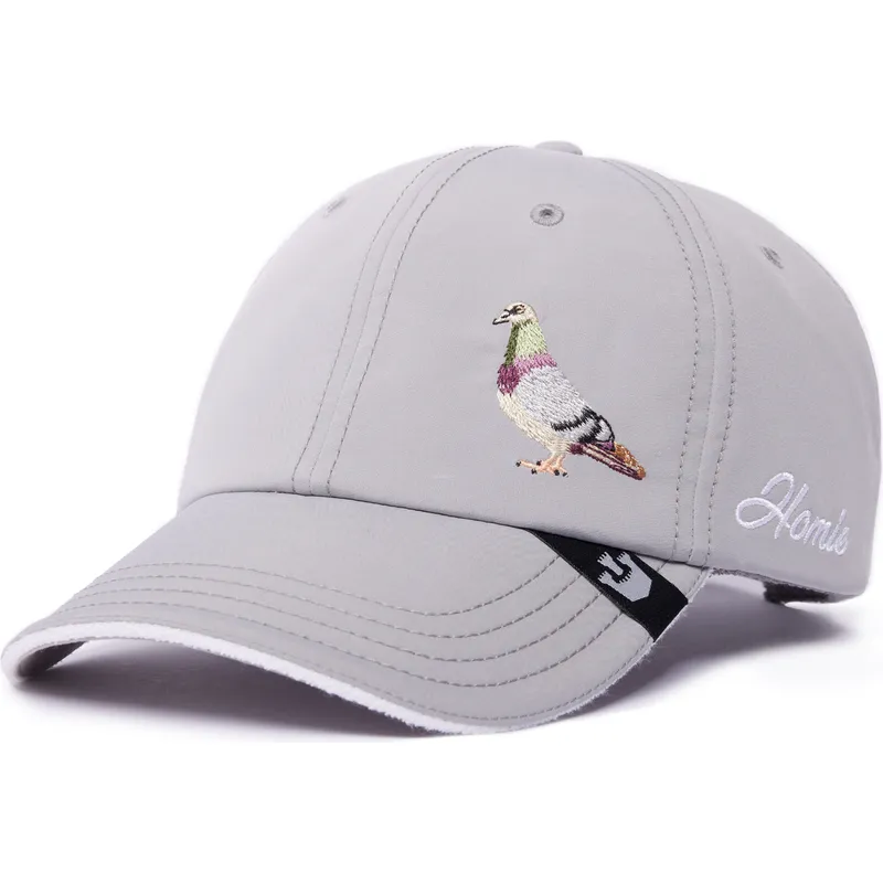 graue-verstellbare-curved-cap-taube-homie-s-where-the-heart-is-the-farm-lady-balls-von-goorin-bros
