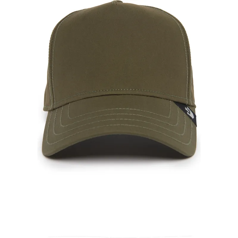 grune-gebogene-snapback-kappe-the-farm-nude-von-goorin-bros grune-gebogene-snapback-kappe-the-farm-nude-von-goorin-bros