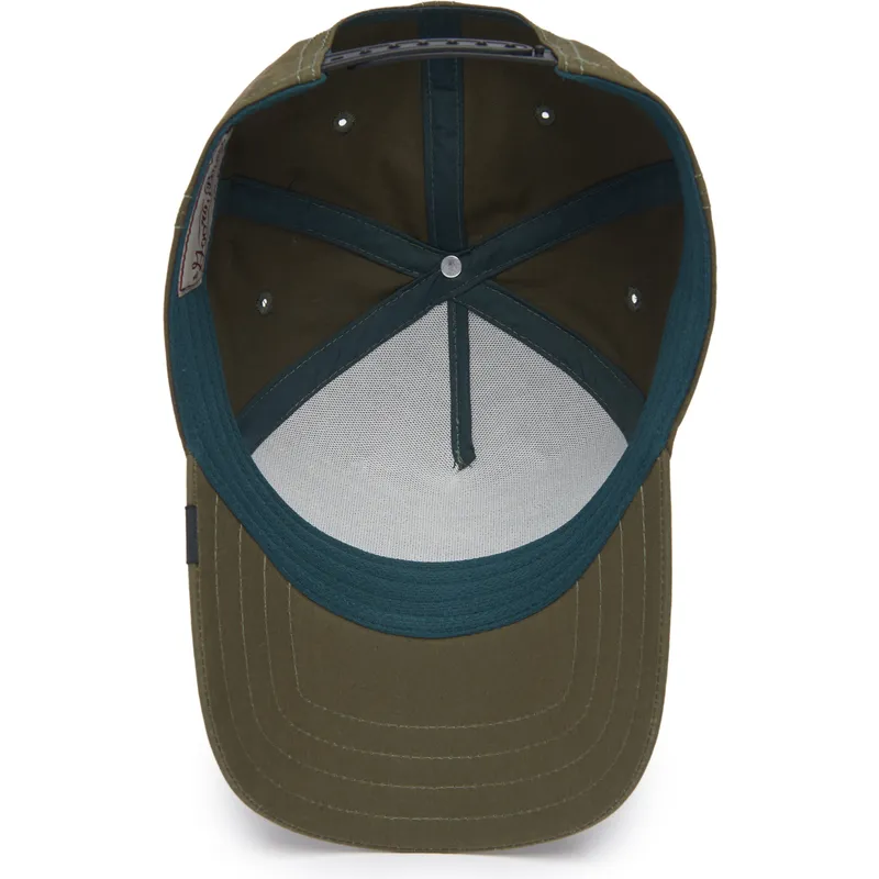 grune-gebogene-snapback-kappe-the-farm-nude-von-goorin-bros grune-gebogene-snapback-kappe-the-farm-nude-von-goorin-bros