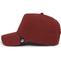 casquette-courbee-rouge-snapback-the-farm-nude-goorin-bros