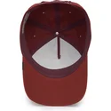 casquette-courbee-rouge-snapback-the-farm-nude-goorin-bros