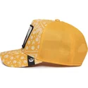 trucker-cap-gelb-vogel-punk-spray-paint-arch-the-farm-paisley-von-goorin-bros