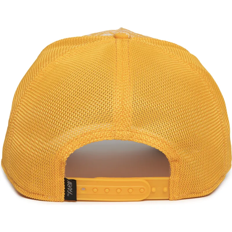 trucker-cap-gelb-vogel-punk-spray-paint-arch-the-farm-paisley-von-goorin-bros