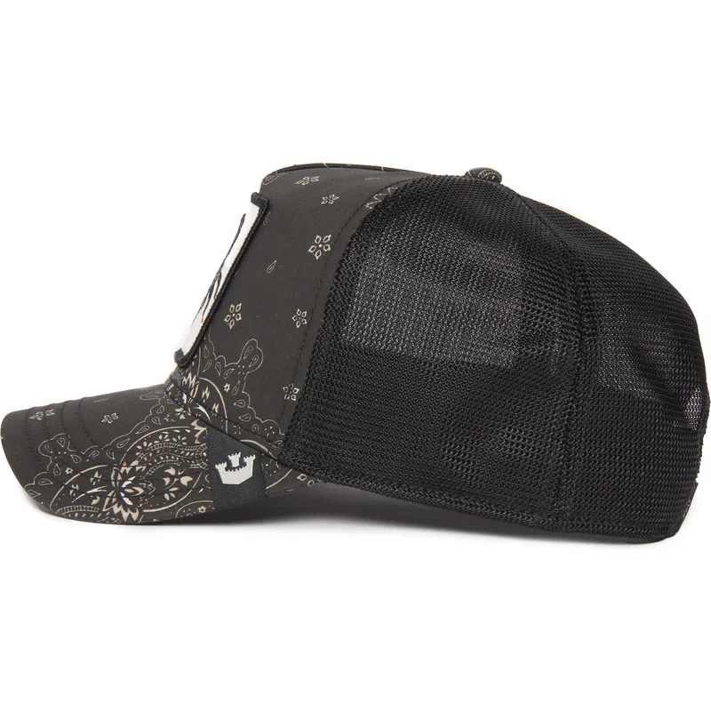 trucker-cap-schwarz-skorpion-deadly-diamonds-and-pearls-the-farm-paisley-von-goorin-bros trucker-cap-schwarz-skorpion-deadly-diamonds-and-pearls-the-farm-paisley-von-goorin-bros