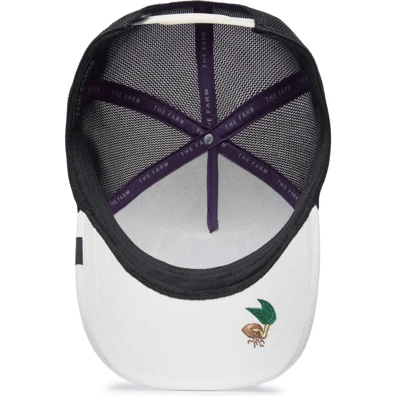 trucker-cap-weiss-und-schwarz-kuken-silky-chick-the-farm-silky-roots-von-goorin-bros