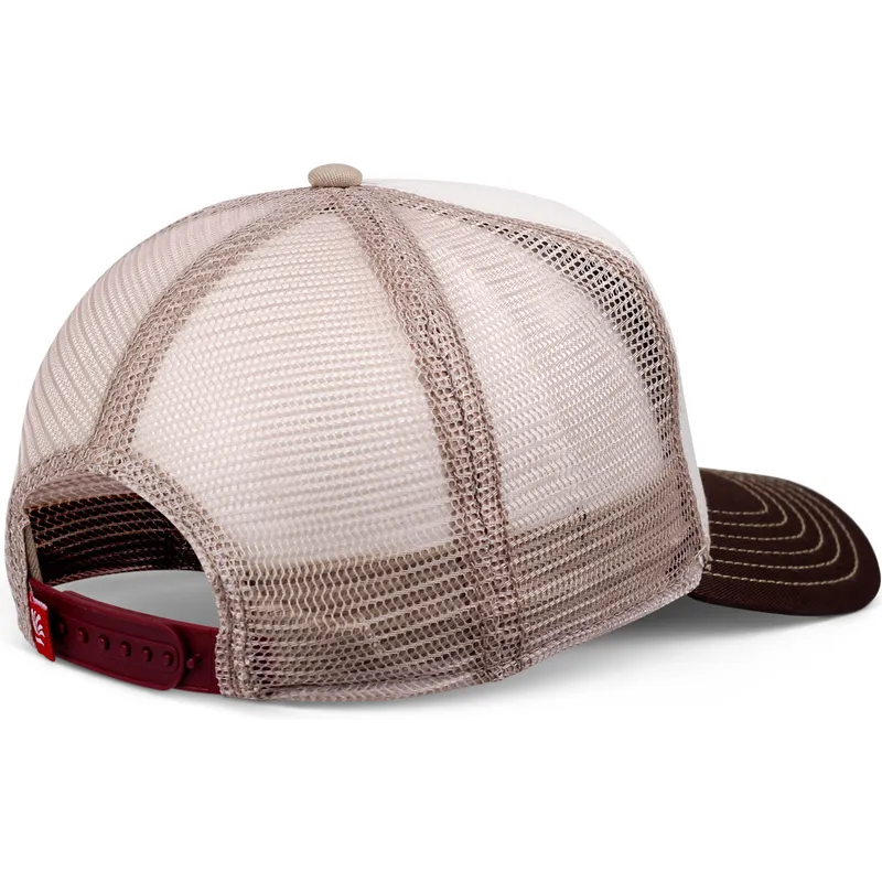 weisse-und-braune-braune-trucker-kappe-moinzen-hft-von-coastal weisse-und-braune-braune-trucker-kappe-moinzen-hft-von-coastal