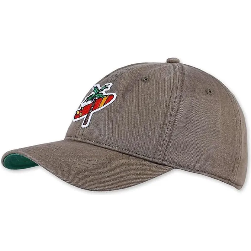 grune-verstellbare-curved-cap-palm-cross-von-coastal