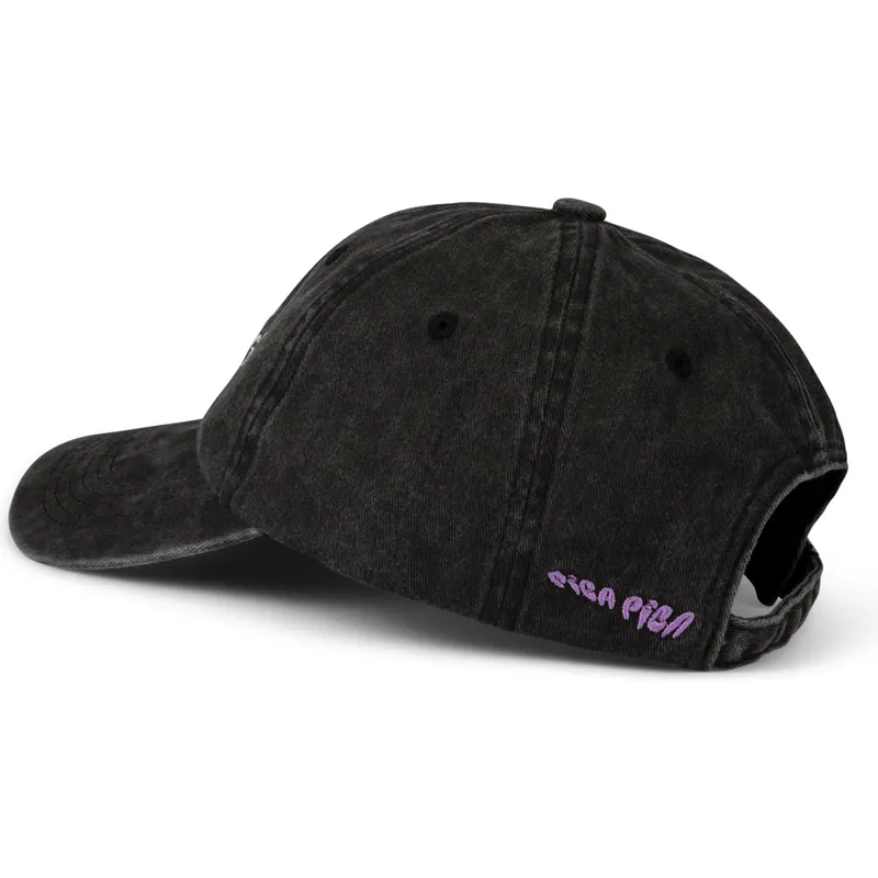 schwarze-verstellbare-curved-cap-motherfucker-von-pica-pica schwarze-verstellbare-curved-cap-motherfucker-von-pica-pica