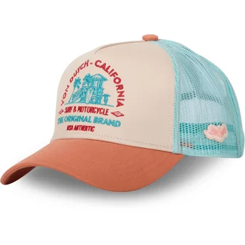 Mützen gebogen braun snapback SURF02 von Von Dutch