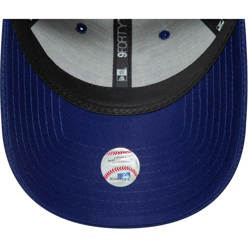 mutzen-gebogen-blau-verstellbares-band-9forty-diamond-era-essential-der-los-angeles-dodgers-mlb-von-new-era mutzen-gebogen-blau-verstellbares-band-9forty-diamond-era-essential-der-los-angeles-dodgers-mlb-von-new-era