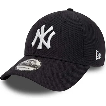 Mützen gebogen marineblau verstellbares band 9FORTY Diamond Era Essential der New York Yankees MLB von New Era