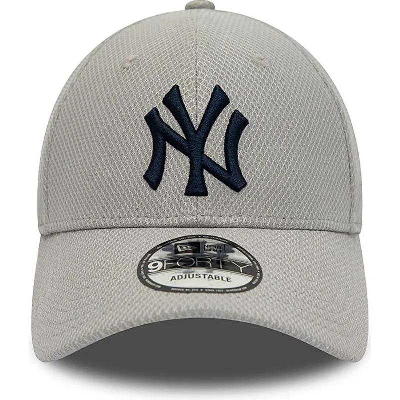 mutzen-gebogen-grau-verstellbares-band-9forty-diamond-era-essential-der-new-york-yankees-mlb-von-new-era mutzen-gebogen-grau-verstellbares-band-9forty-diamond-era-essential-der-new-york-yankees-mlb-von-new-era