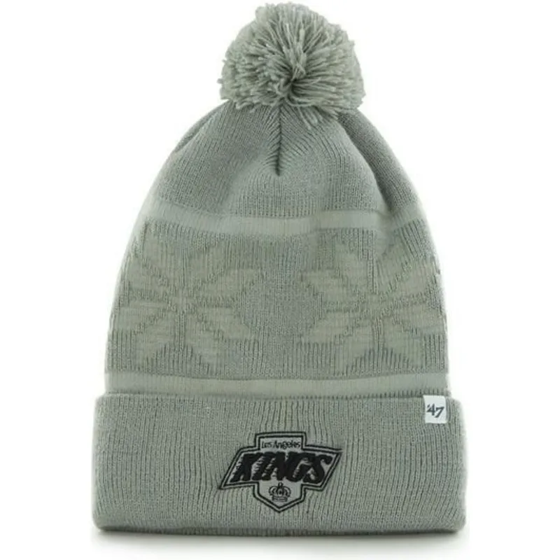 mutzen-pompon-grau-der-los-angeles-kings-nhl-von-47-brand mutzen-pompon-grau-der-los-angeles-kings-nhl-von-47-brand
