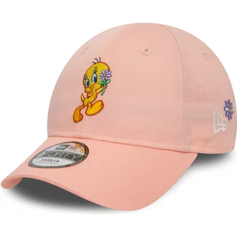 Casquette courbée rose ajustable pour enfant 9FORTY Titi Looney Tunes New Era