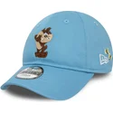 mutzen-gebogen-blau-verstellbares-band-fur-kinder-9forty-de-diablo-der-tasmania-looney-tunes-von-new-era