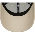 mutzen-gebogen-beige-verstellbares-band-rosa-9forty-league-essential-der-los-angeles-dodgers-mlb-von-new-era