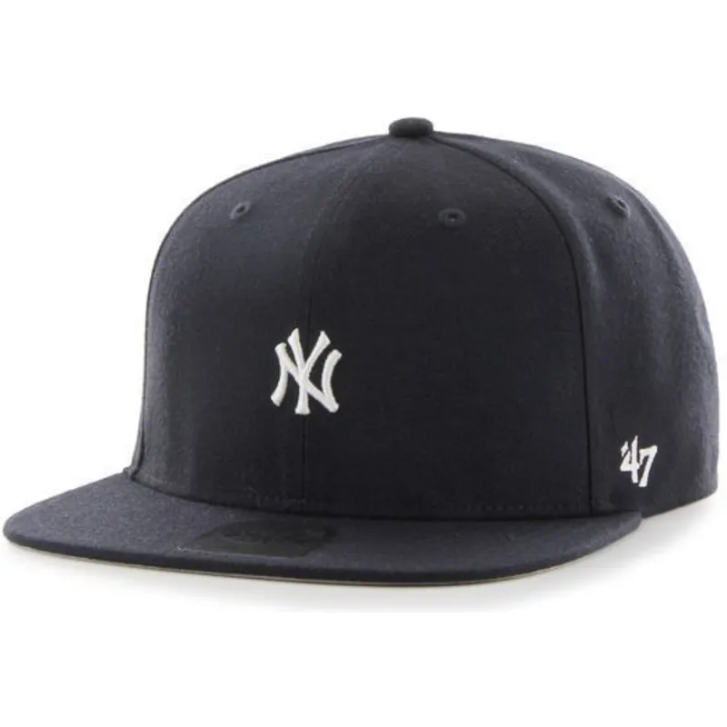 mutzen-flach-marineblau-snapback-der-new-york-yankees-mlb-von-47-brand