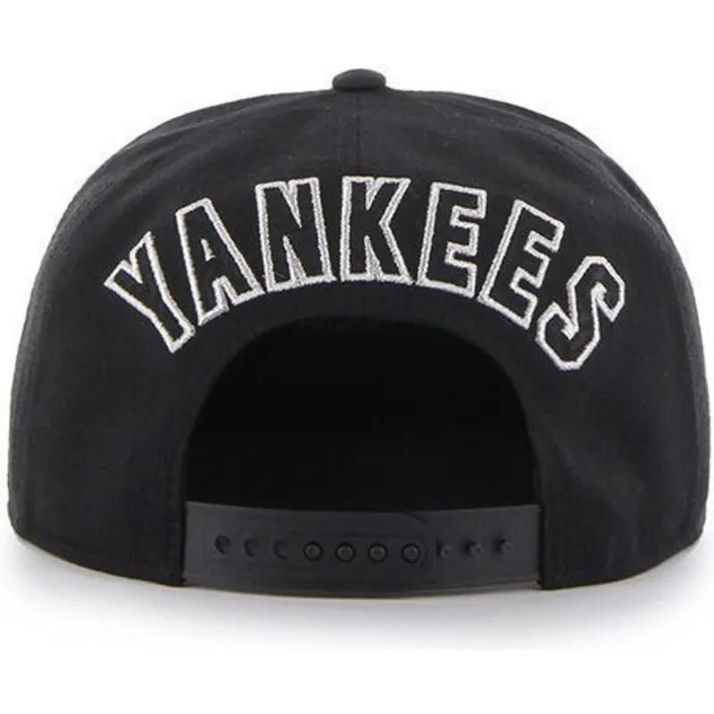 mutzen-flach-schwarz-snapback-grande-der-new-york-yankees-mlb-von-47-brand mutzen-flach-schwarz-snapback-grande-der-new-york-yankees-mlb-von-47-brand
